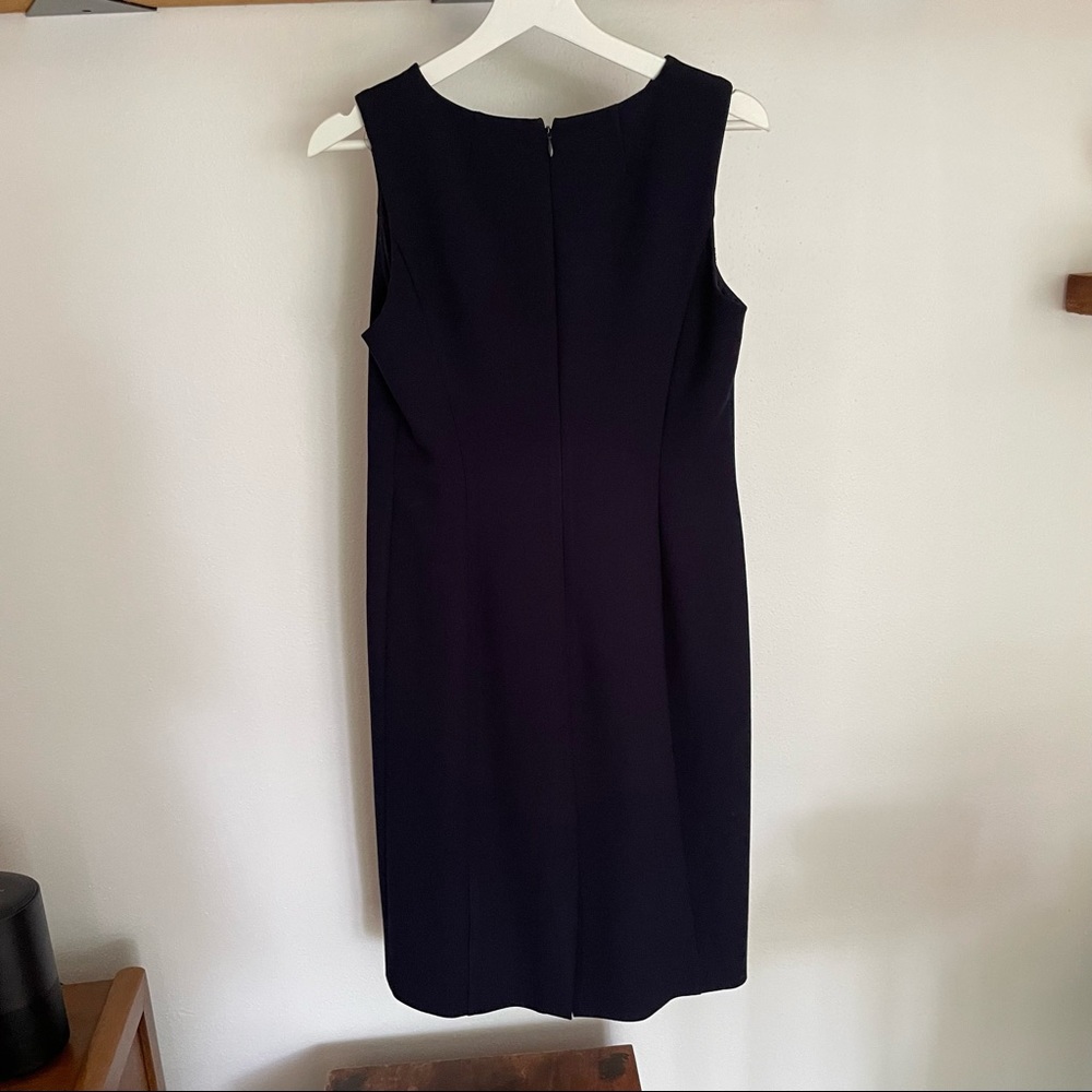 J crew navy workwear dress